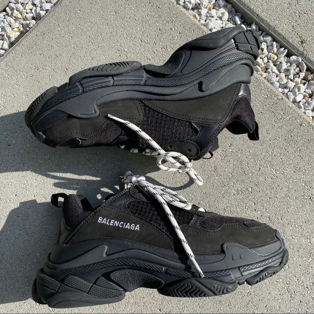 Balenciaga Black Triple S